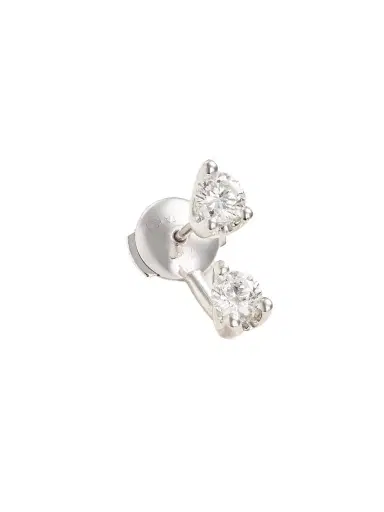 Anita Ko Orbit 18-karat White Gold Diamond Single Earring | Thumbnail 1 Anita Ko Orbit 18-karat White Gold Diamond Single Earring | Thumbnail 1