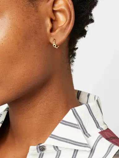 Sydney Evan Evil Eye 14-karat Gold Earrings | Thumbnail 2 Sydney Evan Evil Eye 14-karat Gold Earrings | Thumbnail 2