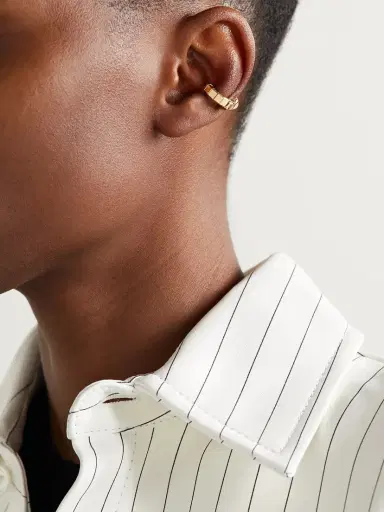 Chopard Ice Cube 18-karat Gold Single Clip Earring | Thumbnail 2