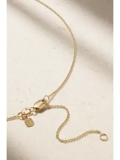 Sydney Evan Peace Heart Xl 14-karat Gold Diamond Necklace | Thumbnail 3