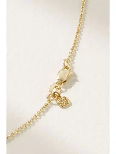 Sydney Evan 14-karat Gold, Malachite And Diamond Necklace | Thumbnail 3