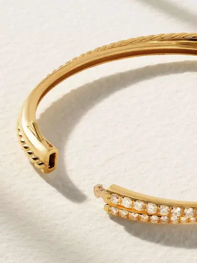 David Yurman Crossover 18-karat Gold Diamond Bracelet | Thumbnail 3 David Yurman Crossover 18-karat Gold Diamond Bracelet | Thumbnail 3