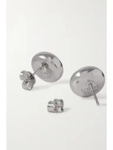Loewe Pebble Silver Earrings | Thumbnail 3 Loewe Pebble Silver Earrings | Thumbnail 3