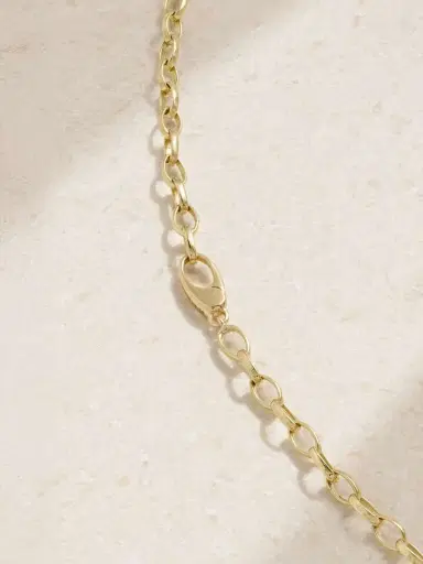 Jennifer Meyer Small Edith 18-karat Gold, Turquoise And Diamond Necklace | Thumbnail 3 Jennifer Meyer Small Edith 18-karat Gold, Turquoise And Diamond Necklace | Thumbnail 3