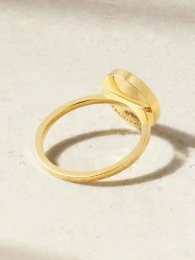 Jennifer Meyer Evil Eye 18-karat Gold, Turquoise And Lapis Lazuli Ring | Thumbnail 3