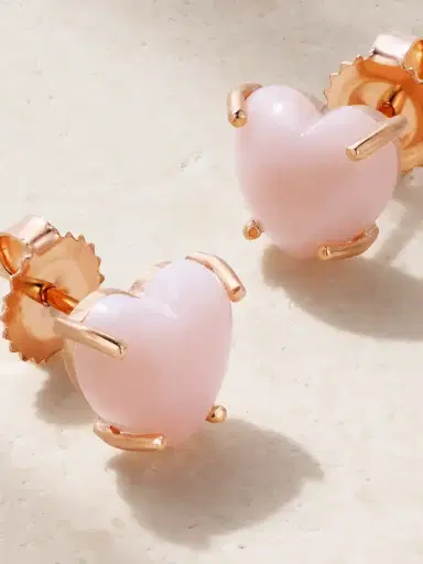 Irene Neuwirth Love 18-karat Rose Gold Opal Earrings | Thumbnail 3 Irene Neuwirth Love 18-karat Rose Gold Opal Earrings | Thumbnail 3