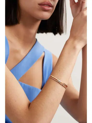 Messika Move Romane 18-karat Rose Gold Diamond Bangle | Thumbnail 2