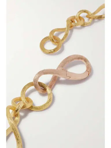 OLE LYNGGAARD COPENHAGEN Love Small 18-karat Yellow And Rose Gold Necklace | Thumbnail 3 OLE LYNGGAARD COPENHAGEN Love Small 18-karat Yellow And Rose Gold Necklace | Thumbnail 3