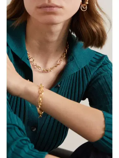 OLE LYNGGAARD COPENHAGEN Love Small 18-karat Yellow And Rose Gold Necklace | Thumbnail 5 OLE LYNGGAARD COPENHAGEN Love Small 18-karat Yellow And Rose Gold Necklace | Thumbnail 5