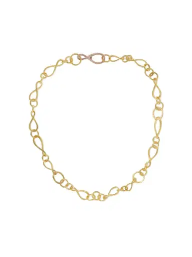 OLE LYNGGAARD COPENHAGEN Love Small 18-karat Yellow And Rose Gold Necklace | Thumbnail 1 OLE LYNGGAARD COPENHAGEN Love Small 18-karat Yellow And Rose Gold Necklace | Thumbnail 1