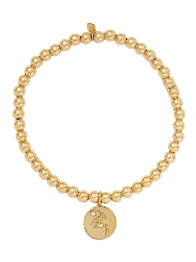 Sydney Evan Sagittarius 14-karat Gold Diamond Bracelet