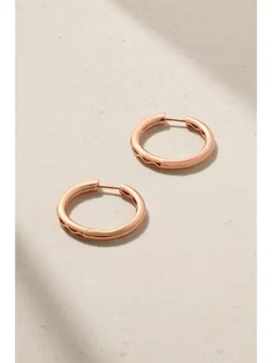 Anita Ko Small 18-karat Rose Gold Hoop Earrings | Thumbnail 1