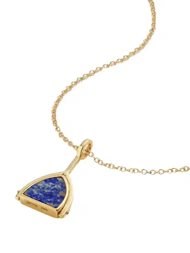 Mateo Flip 14-karat Gold, Lapis Lazuli And Diamond Necklace | Thumbnail 1