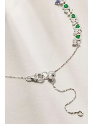 Kamyen 18-karat White Gold Multi-stone Necklace | Thumbnail 3 Kamyen 18-karat White Gold Multi-stone Necklace | Thumbnail 3