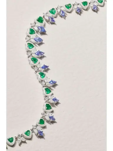 Kamyen 18-karat White Gold Multi-stone Necklace | Thumbnail 4 Kamyen 18-karat White Gold Multi-stone Necklace | Thumbnail 4