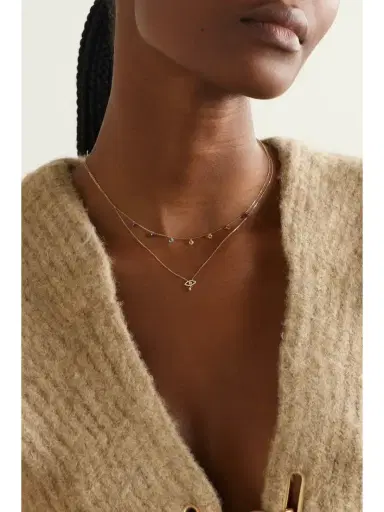 Persée Evil Eye 18-karat Gold Diamond Necklace | Thumbnail 5 Persée Evil Eye 18-karat Gold Diamond Necklace | Thumbnail 5