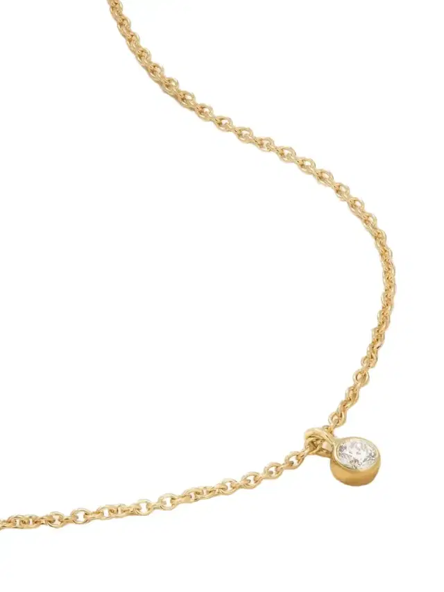 My First De Beers Clea 18-karat Gold Diamond Necklace