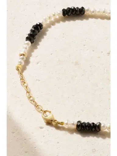 JIA JIA Gold, Tourmaline And Pearl Bracelet | Thumbnail 3