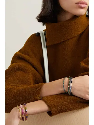 JIA JIA Gold, Tourmaline And Pearl Bracelet | Thumbnail 4