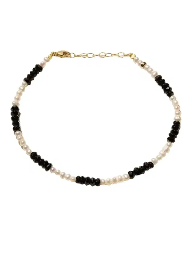 Gold, Tourmaline And Pearl Bracelet