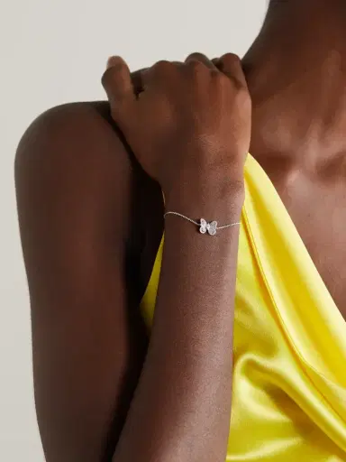De Beers London Portraits Of Nature Butterfly 18-karat White Gold Diamond Bracelet | Thumbnail 2 De Beers London Portraits Of Nature Butterfly 18-karat White Gold Diamond Bracelet | Thumbnail 2