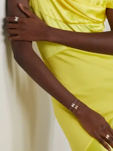 De Beers London Portraits Of Nature Butterfly 18-karat White Gold Diamond Bracelet | Thumbnail 5 De Beers London Portraits Of Nature Butterfly 18-karat White Gold Diamond Bracelet | Thumbnail 5