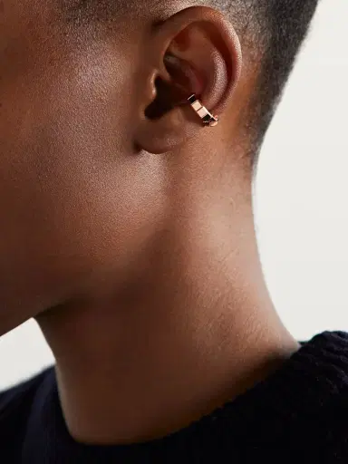 Chopard Ice Cube 18-karat Rose Gold Single Clip Earring | Thumbnail 2