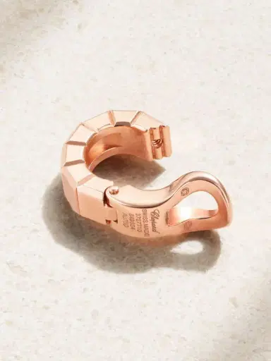 Chopard Ice Cube 18-karat Rose Gold Single Clip Earring | Thumbnail 3
