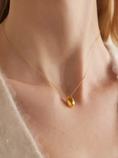 Sophie Buhai + Net Sustain Tiny Egg Gold Vermeil Necklace | Thumbnail 2 Sophie Buhai + Net Sustain Tiny Egg Gold Vermeil Necklace | Thumbnail 2