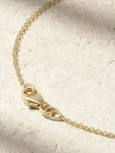 Jennifer Meyer Mini Clover 18-karat Gold Bracelet | Thumbnail 3