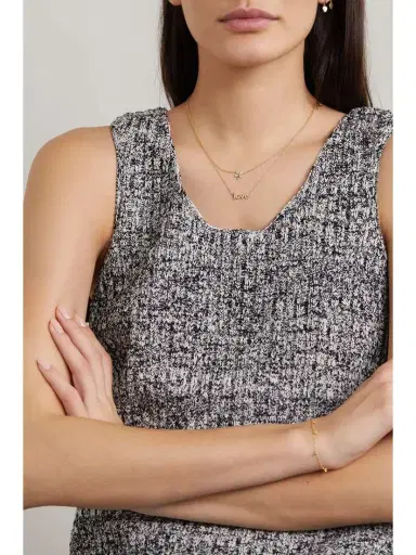 Jennifer Meyer Mini Clover 18-karat Gold Diamond Necklace | Thumbnail 5 Jennifer Meyer Mini Clover 18-karat Gold Diamond Necklace | Thumbnail 5
