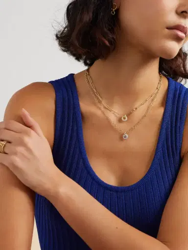 Spinelli Kilcollin Marius Mini Nebula 18-karat Gold Diamond Necklace | Thumbnail 5