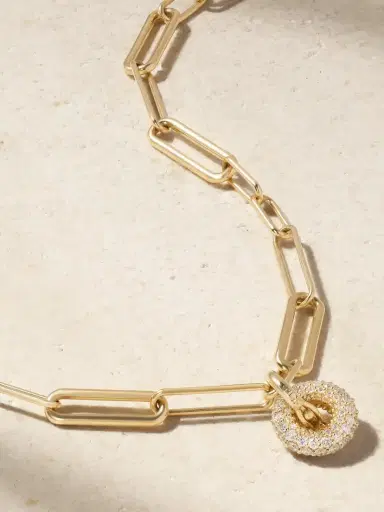 Spinelli Kilcollin Marius Mini Nebula 18-karat Gold Diamond Necklace | Thumbnail 1