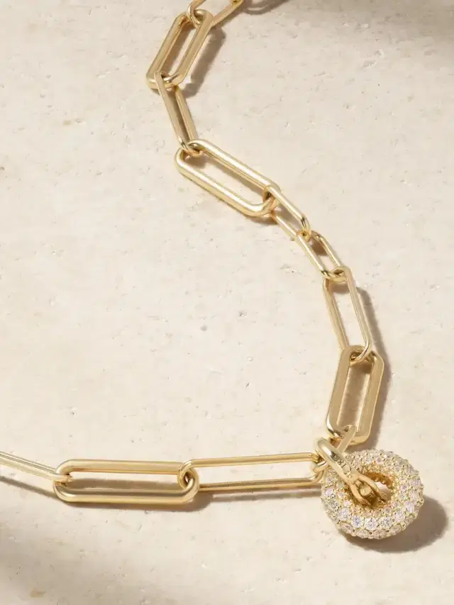 Marius Mini Nebula 18-karat Gold Diamond Necklace