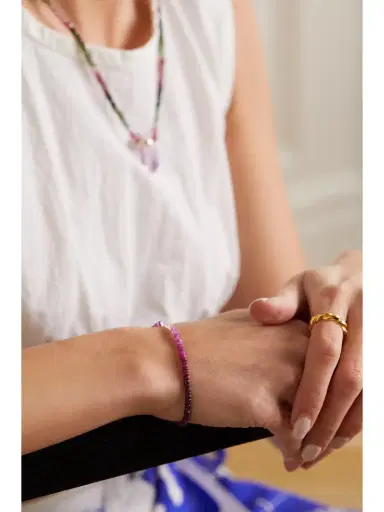 JIA JIA + Net Sustain Arizona Gold Ruby Bracelet | Thumbnail 2 JIA JIA + Net Sustain Arizona Gold Ruby Bracelet | Thumbnail 2