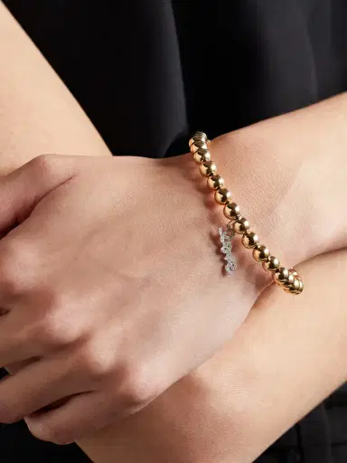 Sydney Evan Love 14-karat Gold Diamond Bracelet | Thumbnail 2 Sydney Evan Love 14-karat Gold Diamond Bracelet | Thumbnail 2