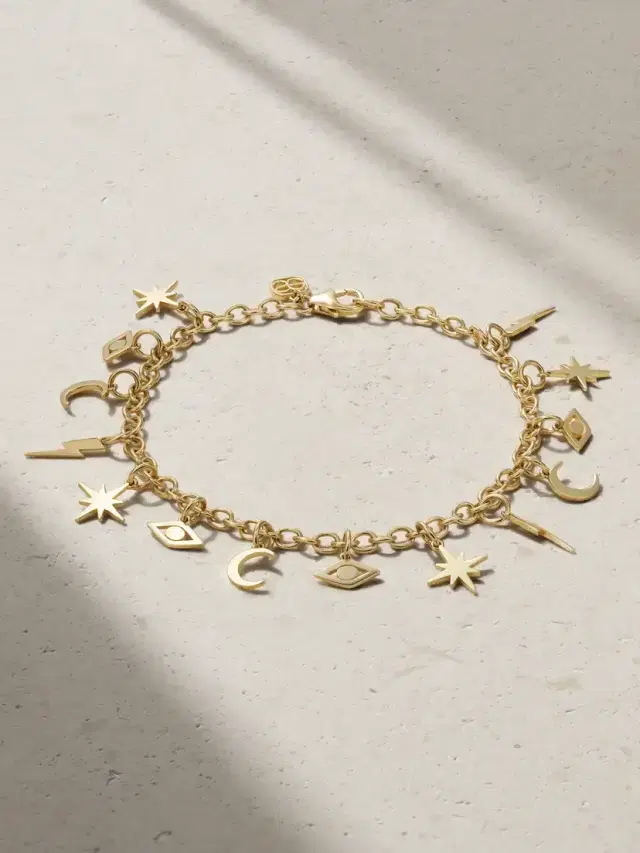 Sydney Evan Fringe 14-karat Gold Bracelet