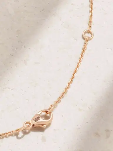 De Beers Portraits Of Nature Butterfly 18-karat Rose Gold Diamond Necklace | Thumbnail 3 De Beers Portraits Of Nature Butterfly 18-karat Rose Gold Diamond Necklace | Thumbnail 3