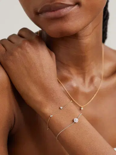 De Beers My First Aura 18-karat White Gold Diamond Bracelet | Thumbnail 5
