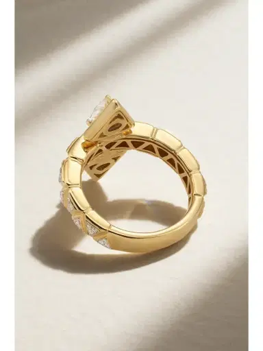 Marina B Triangoli Freccia 18-karat Gold Diamond Ring | Thumbnail 3 Marina B Triangoli Freccia 18-karat Gold Diamond Ring | Thumbnail 3