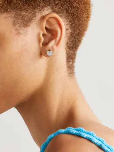Yvonne Léon 9-karat Gold Diamond Earrings | Thumbnail 2 Yvonne Léon 9-karat Gold Diamond Earrings | Thumbnail 2