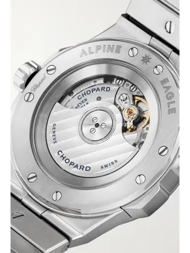 Chopard Alpine Eagle Automatic Small Stainless Steel, Mother-of-pearl And Diamond Watch | Thumbnail 6 Chopard Alpine Eagle Automatic Small Stainless Steel, Mother-of-pearl And Diamond Watch | Thumbnail 6