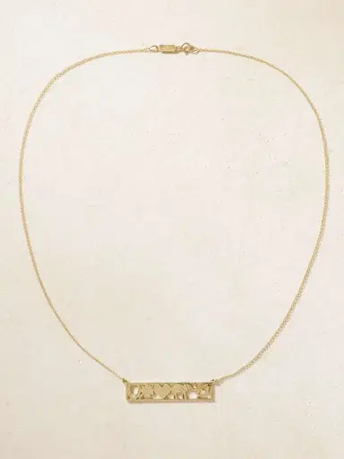 Jennifer Meyer Good Luck 18-karat Gold Diamond Necklace | Thumbnail 4 Jennifer Meyer Good Luck 18-karat Gold Diamond Necklace | Thumbnail 4