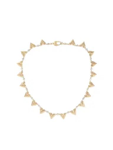 Marlo Laz Southwestern Heart 14-karat Gold Diamond Choker | Thumbnail 1 Marlo Laz Southwestern Heart 14-karat Gold Diamond Choker | Thumbnail 1