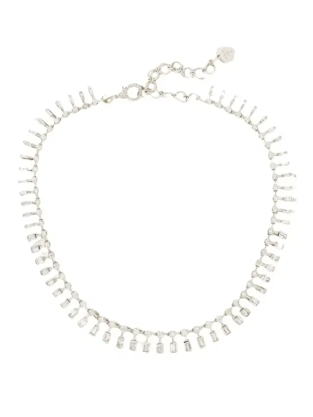 18-karat White Gold Diamond Necklace