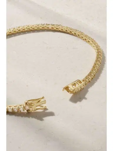 Jennifer Meyer 18-karat Gold Diamond Tennis Bracelet | Thumbnail 3 Jennifer Meyer 18-karat Gold Diamond Tennis Bracelet | Thumbnail 3