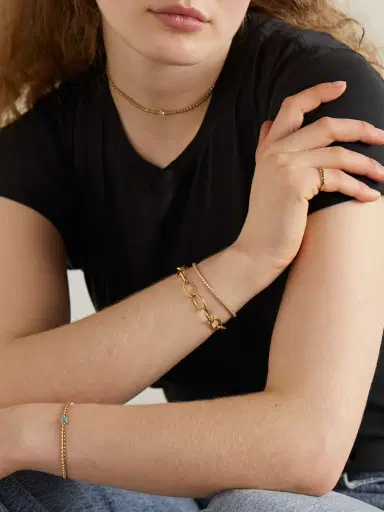 Jennifer Meyer 18-karat Gold Diamond Tennis Bracelet | Thumbnail 4 Jennifer Meyer 18-karat Gold Diamond Tennis Bracelet | Thumbnail 4