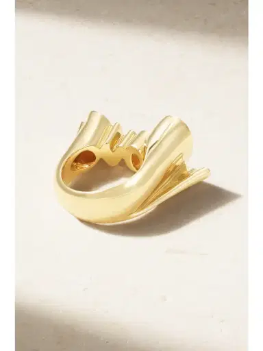 Sydney Evan Love Script 14-karat Gold Diamond Ring | Thumbnail 3 Sydney Evan Love Script 14-karat Gold Diamond Ring | Thumbnail 3