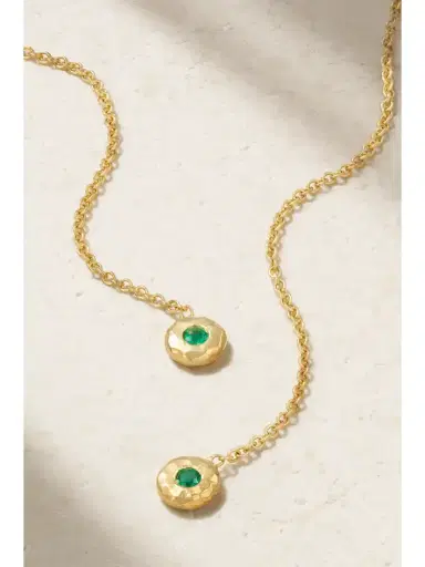 Octavia Elizabeth + Net Sustain Nesting Gem 18-karat Recycled Gold Emerald Earrings | Thumbnail 3 Octavia Elizabeth + Net Sustain Nesting Gem 18-karat Recycled Gold Emerald Earrings | Thumbnail 3