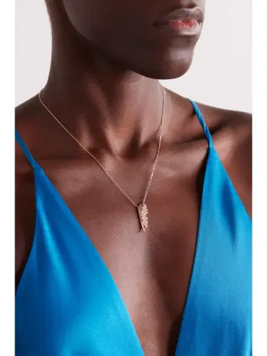 Garrard Wings Rising Mini Icon 18-karat Rose Gold Diamond Necklace | Thumbnail 2 Garrard Wings Rising Mini Icon 18-karat Rose Gold Diamond Necklace | Thumbnail 2